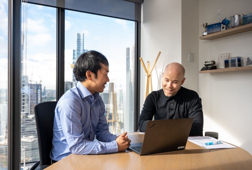 white & case Nolan meeting with colleague